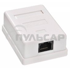 Розетка RJ45 Buro RJ-45 468-8k-1 кат.5E одинарная, TL-CAT-013