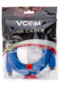 Кабель AM/AF USB3.0 5.0м VCOM удлинитель USB 3.0, VUS7065-5M