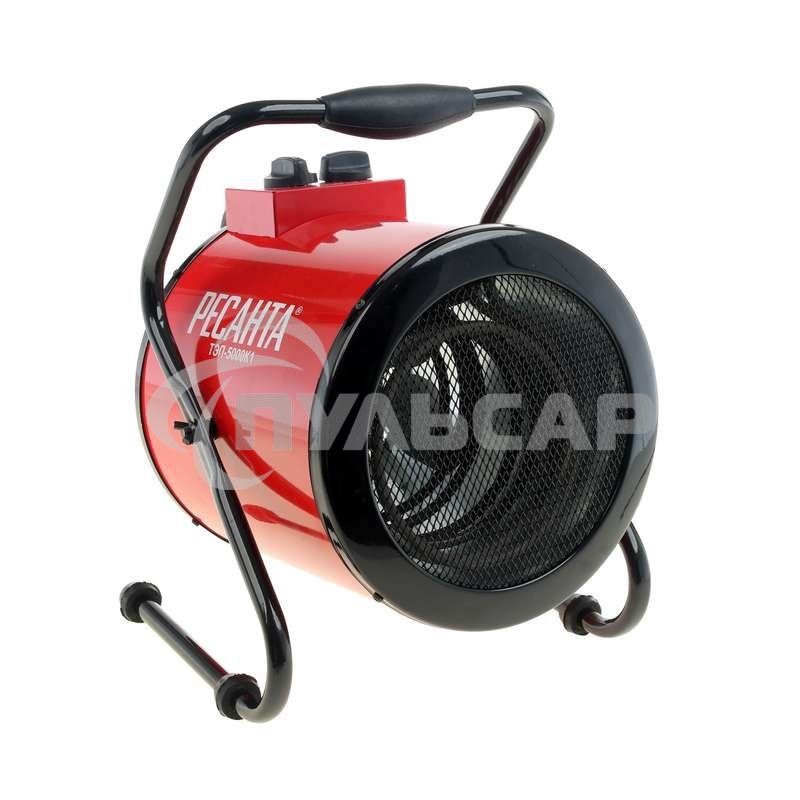 Тепловые пушки Ресанта ТЭП-5000К1 67/1/19 Тепловая электрическая пушка 5000/2500 Вт, 220/230 В, 8.5 кг