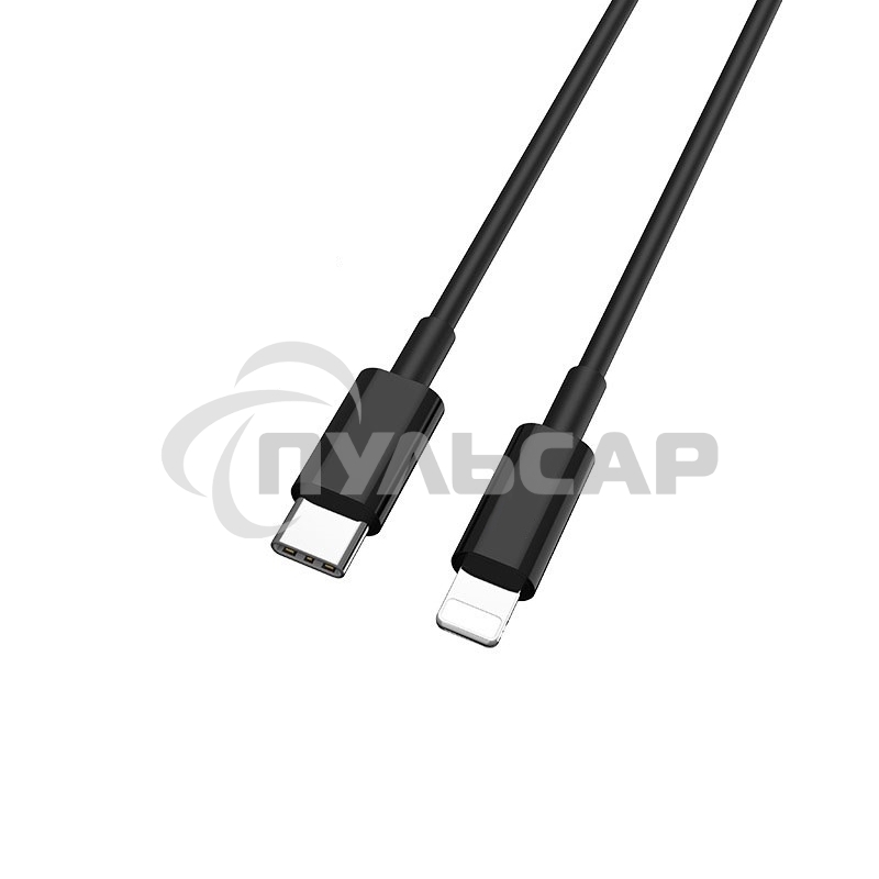 Кабель USB Cablexpert CCP-USB-CMLM2-1M, USB3.1 Type-C/Lightning, быстрая зарядка, 1м, пакет