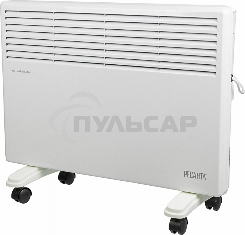 Конвектор Ресанта ОК-1500Е белый, 1500 Вт, 15 м2, термостат, дисплей