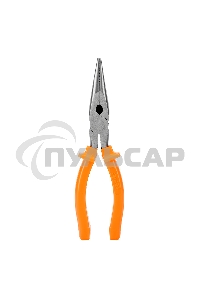 Длинногубцы Classic, 200 мм, прямые шлифованные, пластмассовые рукоятки Sparta