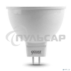 Лампа светодиодная Gauss Elementary MR16 3.5Вт 4100К белый GU5.3 300лм 180-240В 16524 / 13524