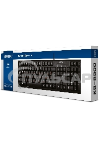 Клавиатура проводная SVEN KB-S300 / USB / WIRED / Black