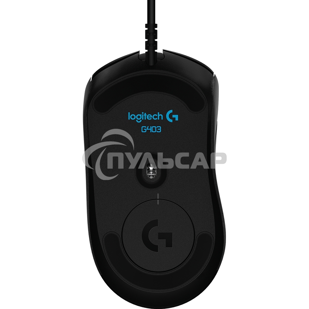 Мышь проводная Logitech G403 HERO черный, 25600 dpi, USB, кнопки - 6