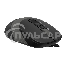 Мышь проводная A4Tech Fstyler FM10 черный/серый, 1600 dpi, USB, кнопки - 4