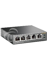 Коммутатор TP-Link SMB TL-SF1005P 5-портовый 10/100 Мбит/с настольный коммутатор с 4 портами PoE 