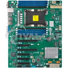 Материнская плата серверная Supermicro MBD-X11SPL-F-B, LGA 3647, Intel C621, 8xDDR4, 8xSATA, 1xM.2, 2xPCI-E 3.0 x8, 1xPCI-E 3.0 x4, 2xRJ45 1GbE, 8xUSB 2.0, 2xUSB 3.0, 1xVGA, ATX