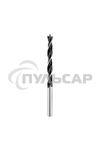 Сверло по дереву KRANZ 6х90 мм, цилиндрический хвостовик