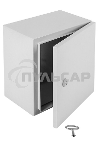 Шкаф электротехнический настенный Elbox EMW, IP66, 600х600х210 мм (ВхШхГ), дверь: металл, металл, серый