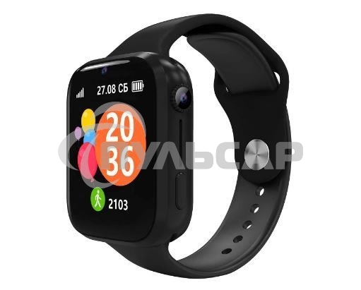 Умные часы GEOZON KIDS CONCEPT G-W26BLK черный