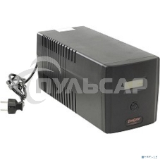 Источник бесперебойного питания ExeGate EP212519RUS SpecialPro Smart LLB-1000.LCD.AVR.4SH.RJ.USB 1000VA, черный, 4 евророзетки, USB