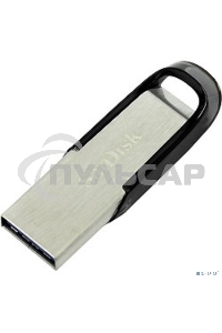 Флешка USB Sandisk 64 Gb Cruzer Ultra Flair SDCZ73-064G-G46 USB 3.0 серебристый/черный