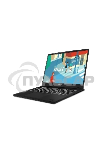 Ноутбук Modern 14H черный 9S7-14L112-088 Core i5-13420H 14” 16:10 FHD+ (1920x1200),60Hz IPS DDR4 16Gb*1 Iris Xe Graphics 512Gb SSD 3cell (53.8Whr) 1.6kg Single backlight (White) DOS,1y KB Eng/Rus