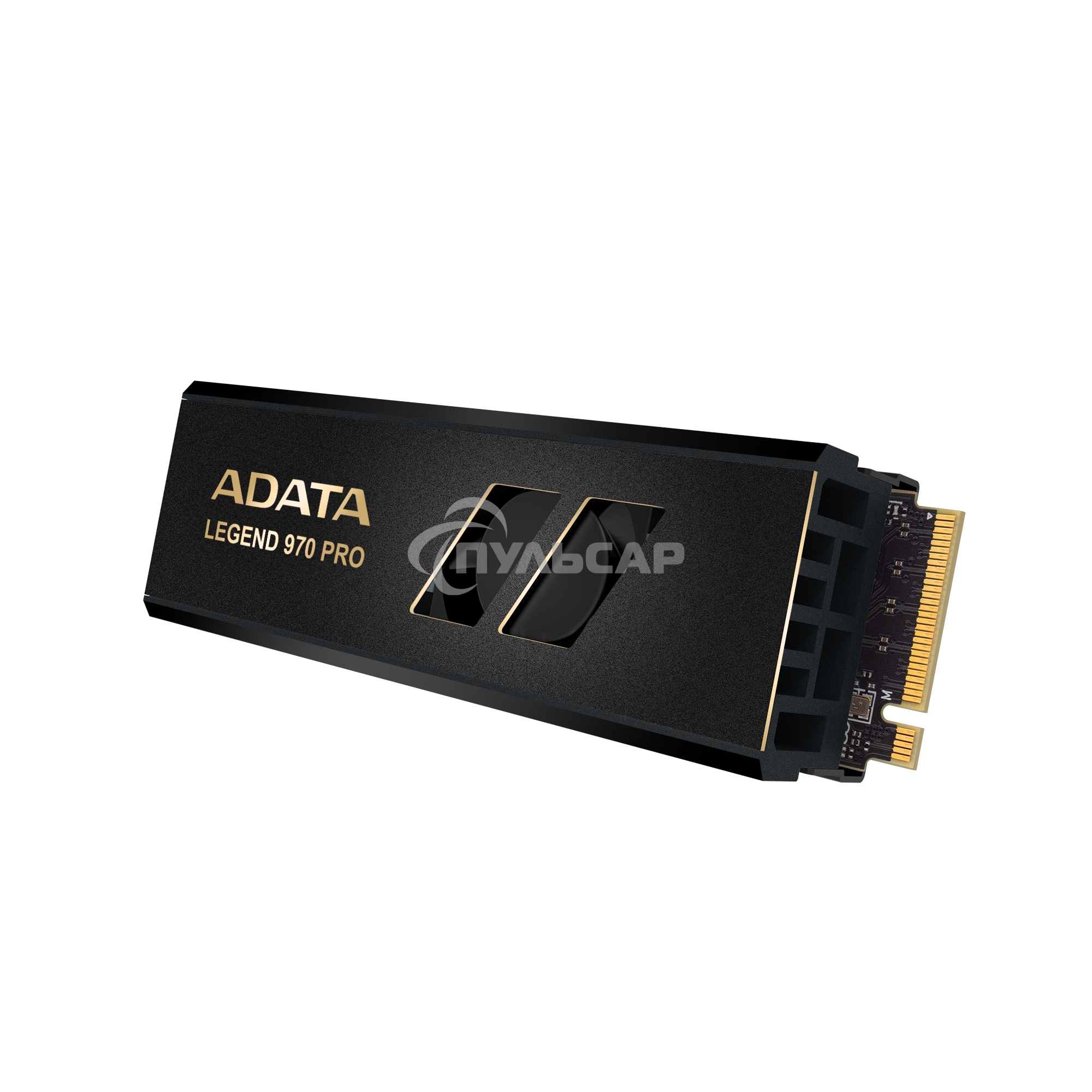 Накопитель SSD ADATA Legend 970 Pro, 2Tb, PCIe 5.0 x4, M.2 2280, NVMe, R/W 14000/10000, активное охлаждение