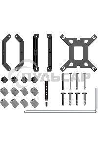 Кулер ID-COOLING IS-55 черный 120мм алюминий+медь 2000rpm 31.5db 4-pin 125W 55мм