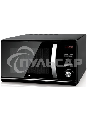 Микроволновая печь BBK 23MWG-851T/B черный, 23 л, 800 Вт, поворотный механизм/кнопки