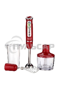 Блендер Delta LUX DL-7039B 800Вт красный