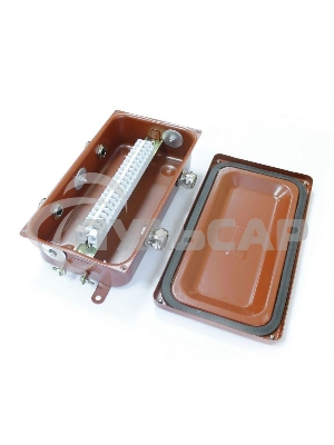 Коробка КЗНС-16 УХЛ1.5 IP65 с латунными сальниками ЗЭТА zeta30316