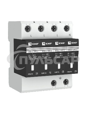 Ограничитель импульсных напряжений ОПВ-C4 EKF opv-c4