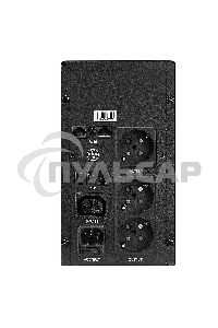 Источник бесперебойного питания CROWN ИБП CMU-SP800EURO 800VA, металл,1x12V/9AH, розетки 3*EURO+1*IEC bybas CM000001492