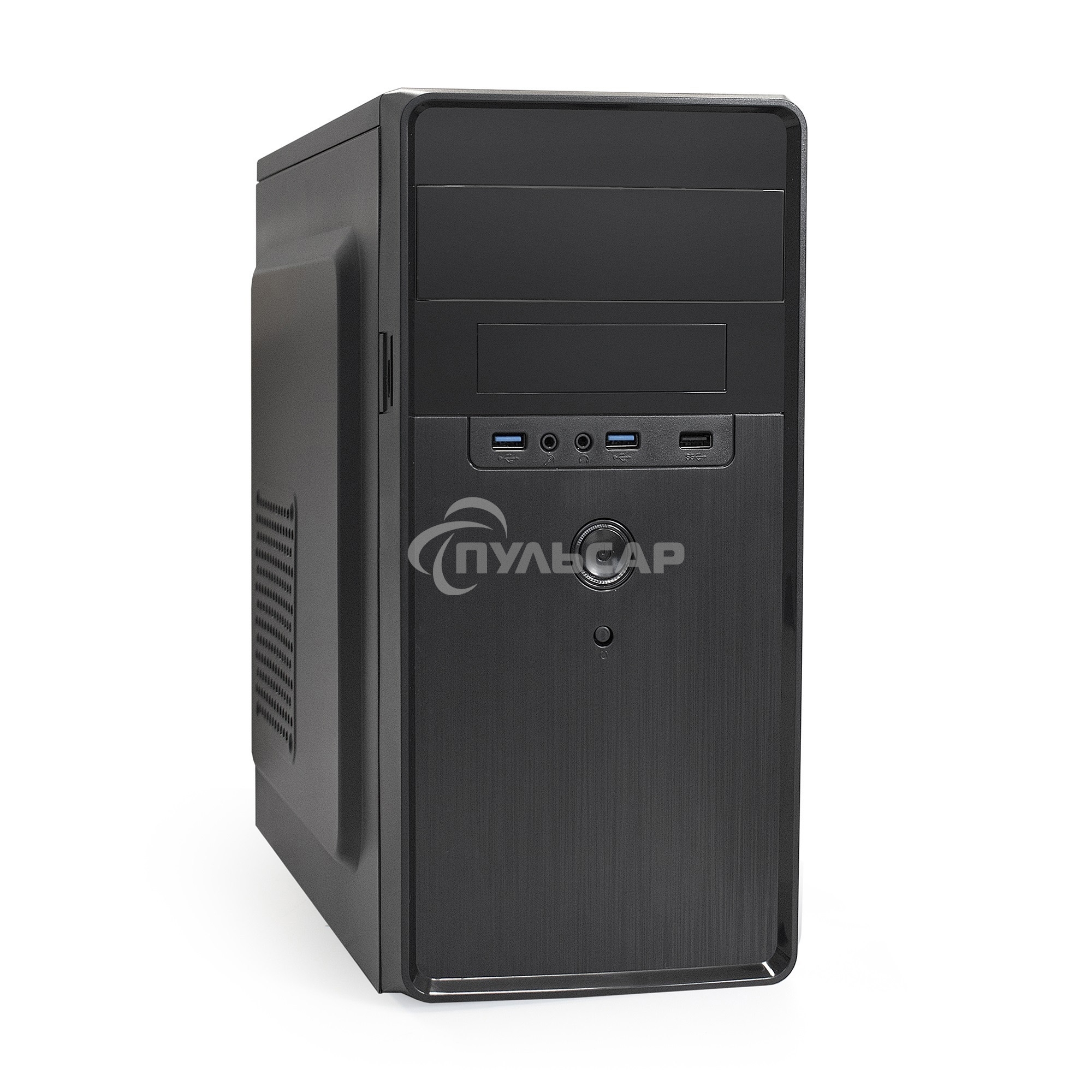 Компьютерный корпус Minitower ExeGate EX286429RUS BA-309U2 (mATX, без БП, 1*USB+2*USB 3.0, HD аудио, черный)