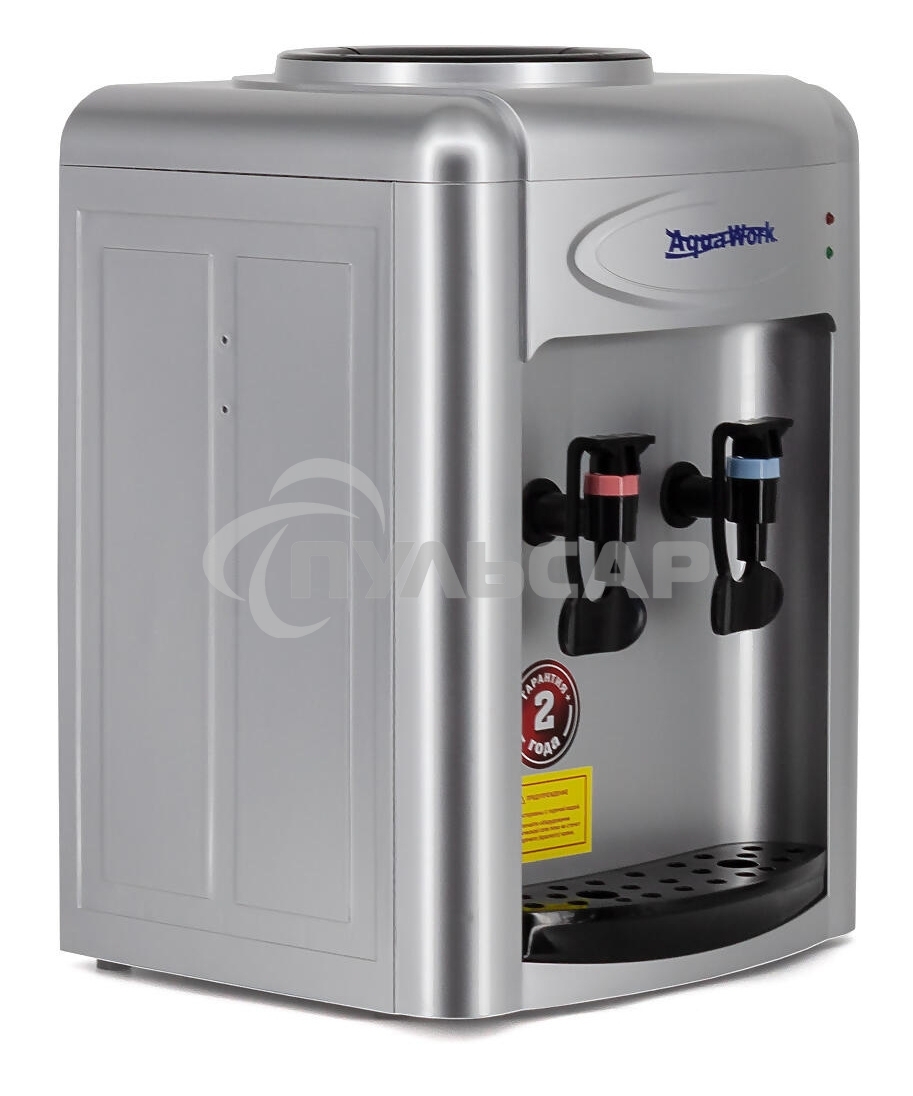 Кулер Aqua Work 0.7-TDR настольный электронный серебристый