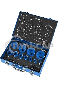 Набор коронок ЗУБР ЭКСПЕРТ 29531-H1Bi-metal глубина сверл.38мм d14/20/22/25/30/35/40/51/60/64/67мм