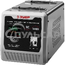 Стабилизатор напряжения ЗУБР АС 10000 профессиональный 10000 ВА, 140-260 В, 8% Стабилизатор напряжения ЗУБР АС 10000 профессиональный 10000 ВА, 140-260 В, 8%