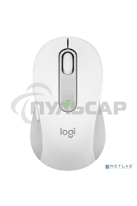 Мышь беспроводная Logitech Signature M650 белый, 4000 dpi, радиоканал, Bluetooth, USB, кнопки - 5