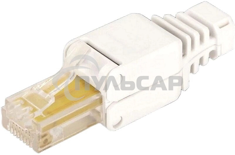 Коннектор Lanmaster полевой (LAN-TMP-S5E) FTP кат.5E RJ45 белый (упак.:1шт)