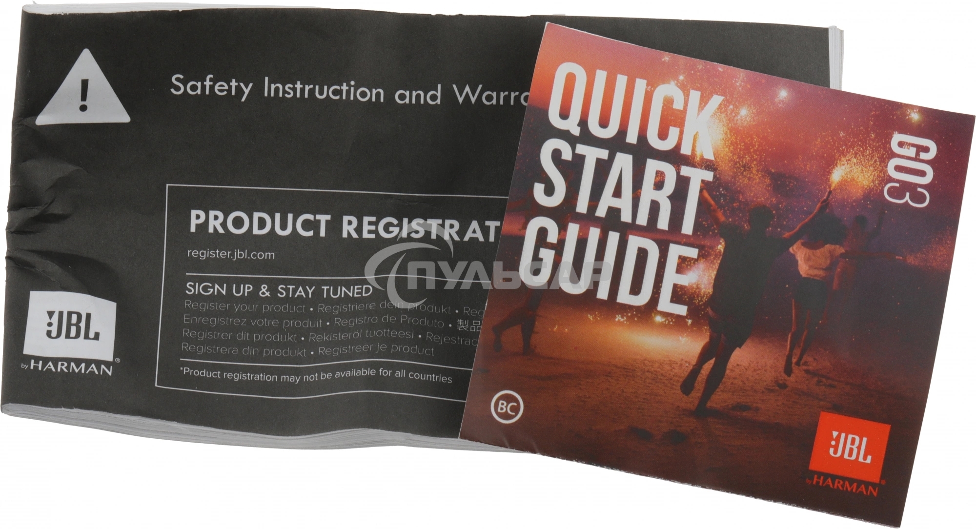 Портативная акустика JBL GO 3, белый