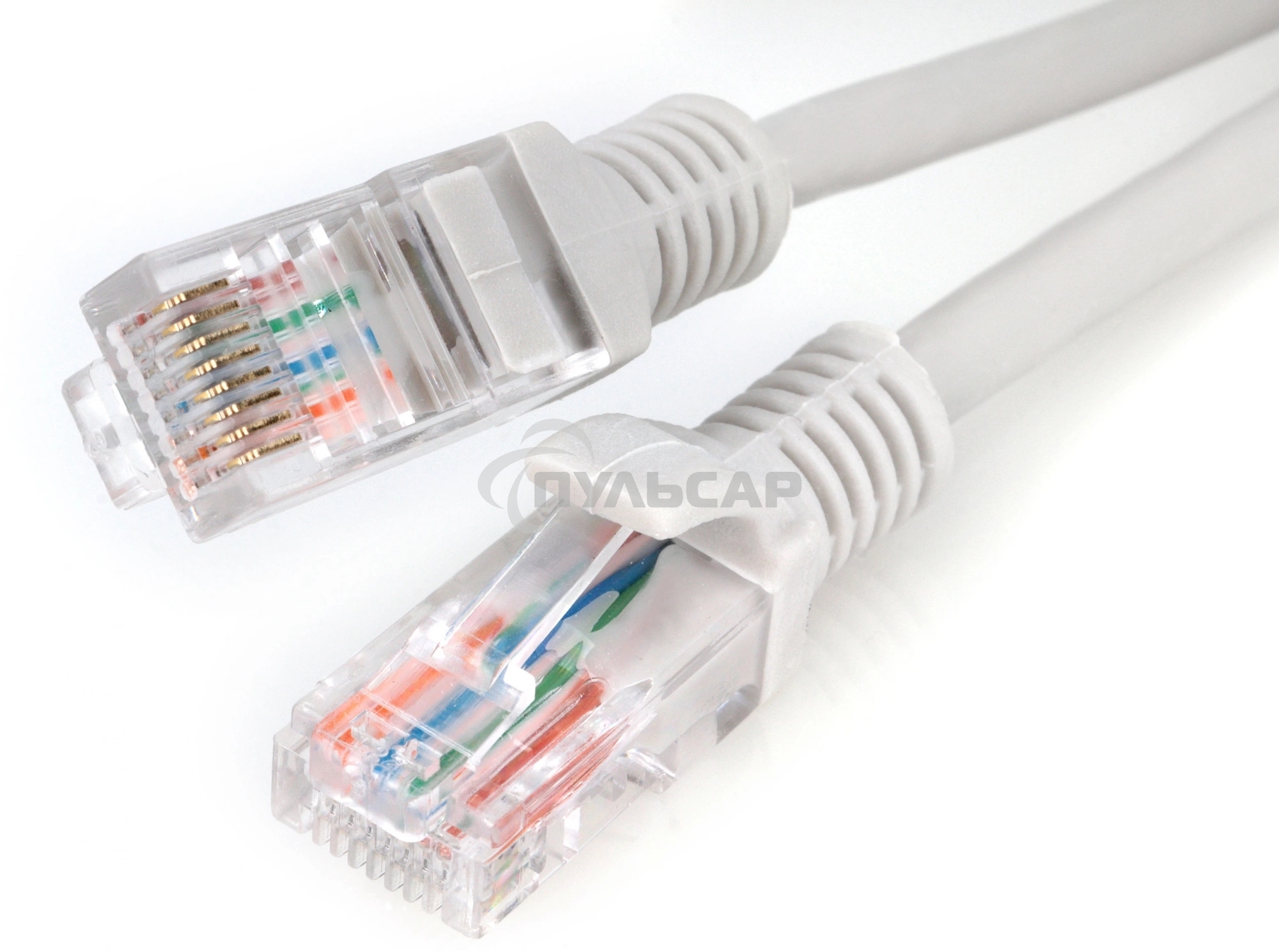 Патч-корд Premier PP31-3M-LSZH 1Gbит/с UTP 4 пары cat.5E CCA molded 3м серый RJ-45 (m)-RJ-45 (m)