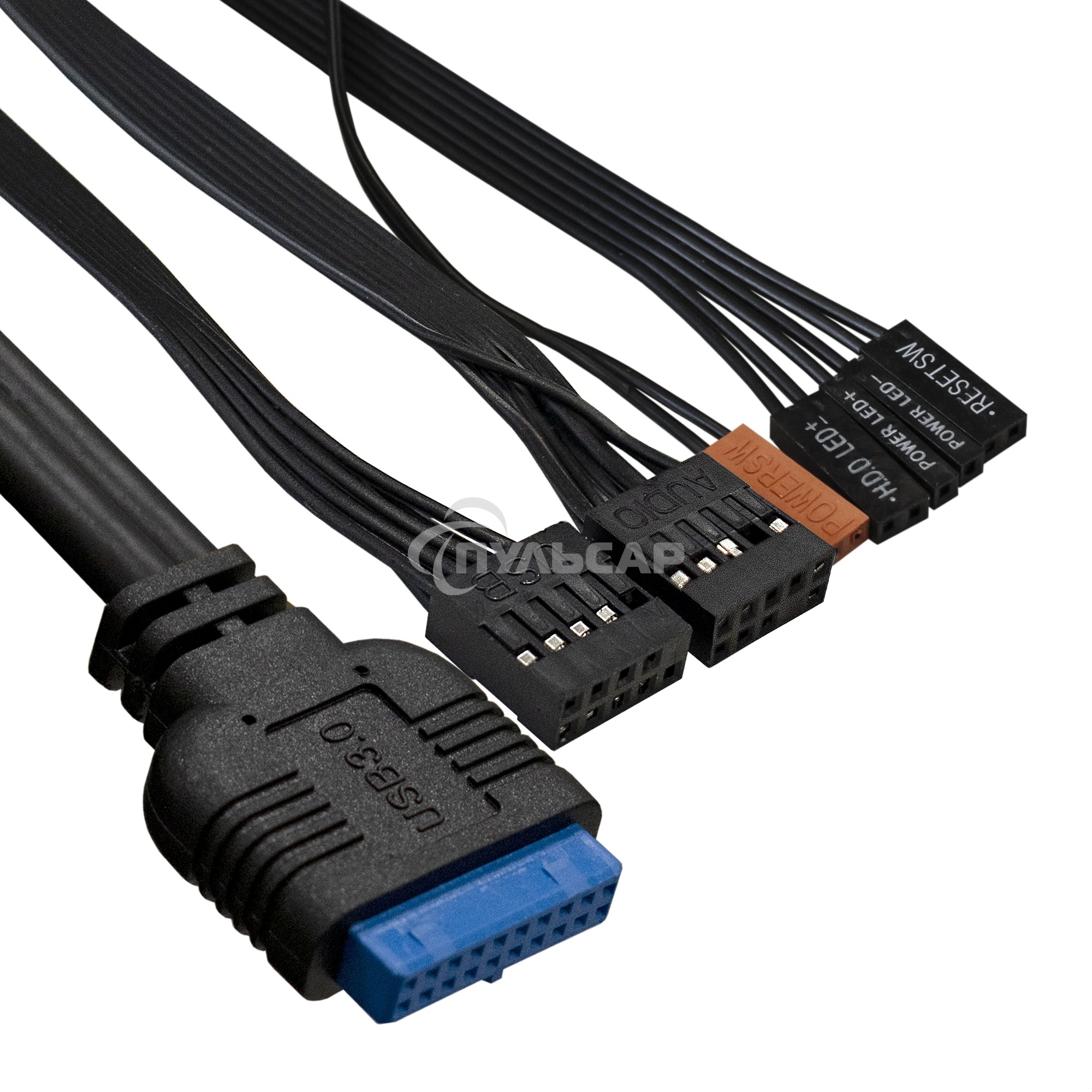 Компьютерный корпус Minitower ExeGate BAA-109U2-UN450 (mATX, БП UN450 с вент. 12см, 2*USB+2*USB 3.0, аудио, черный)