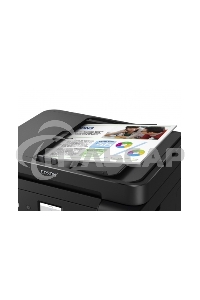 МФУ Epson L6190 (C11CG19404), 4-цветный струйный СНПЧ принтер/сканер/копир/факс A4, 33 (20 цв) стр/мин, 4800x1200 dpi, ADF30, дуплекс, подача: 250 лист., вывод: 30 лист., USB, Wi-Fi, Wi-Fi Direct, Epson Connect, печать фотографий, печать без полей, сенсор