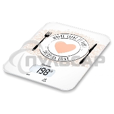 Кухонные весы Beurer KS19 Love макс.вес:5кг рисунок