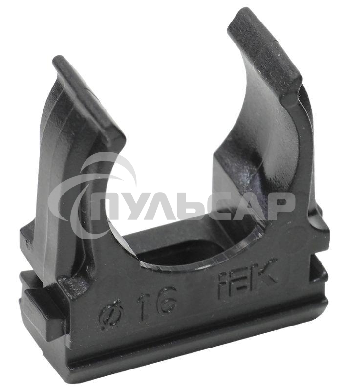 Держатель с защелкой CF16 IEK черный CTA10D-CF16-K02-100