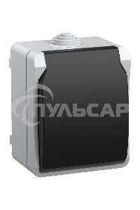 Розетка ИЭК Форс РСб20-3-ФСр1м с/з открытой установки