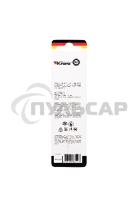 Сверло по дереву KRANZ 6х90 мм, цилиндрический хвостовик