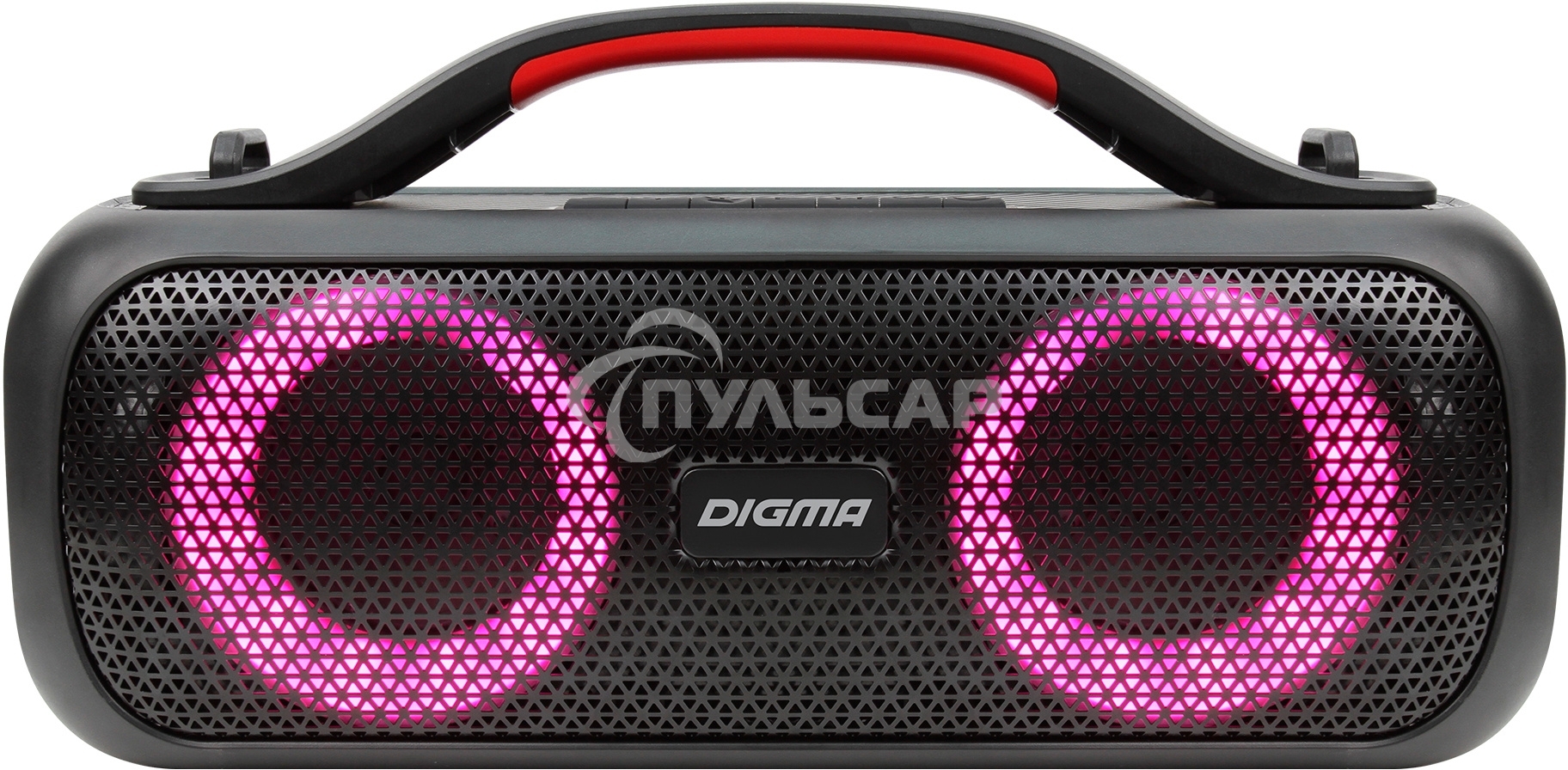 Колонка портатитвная Digma D-PS1531 черный/черный 40W 2.0 BT 10м 3000mAh (SP1531B)