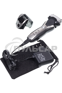 Электробритва сетчатая Panasonic ES-RT77-S520 реж.эл.:3 питан.:аккум. серебристый/черный