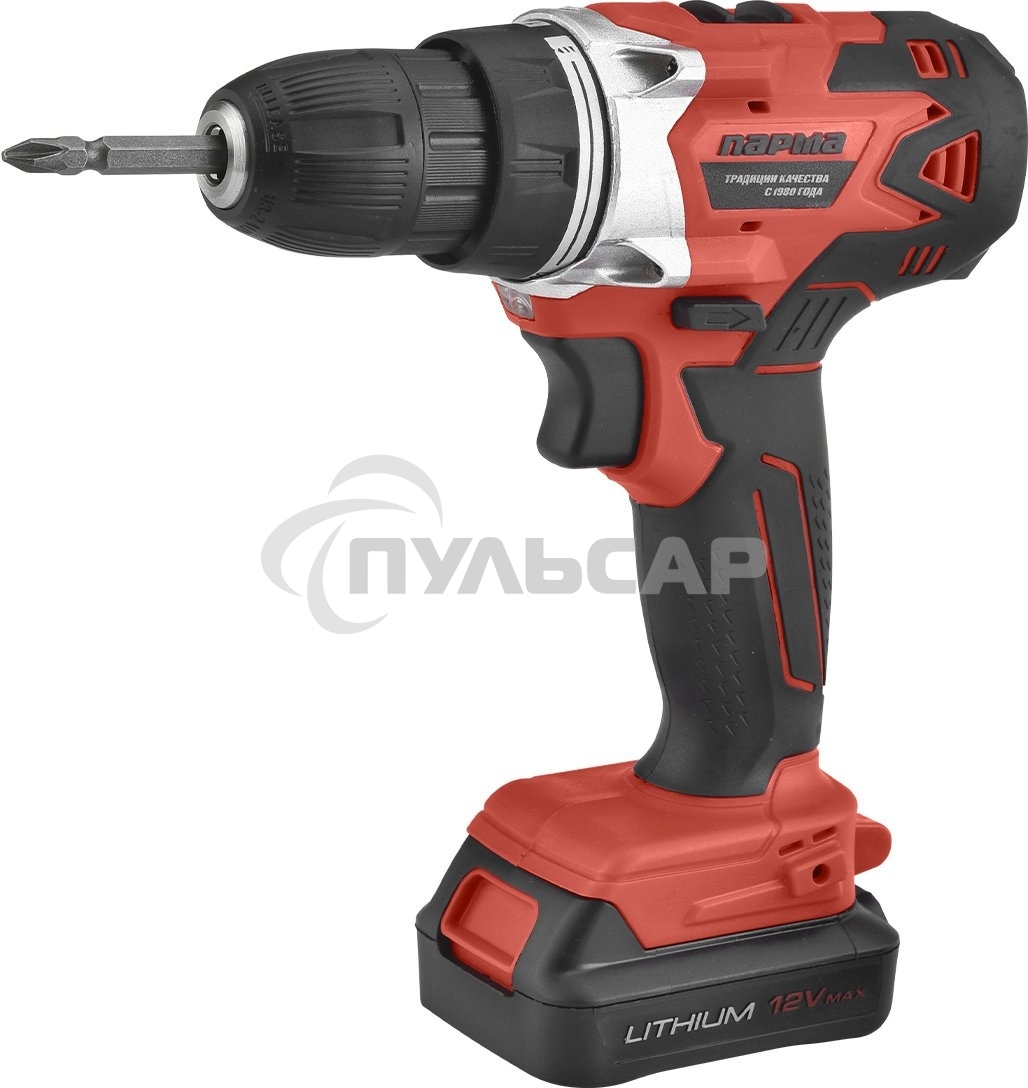 Дрель-шуруповерт Парма акк. ДША-02-1312/2Li 02.021.00006