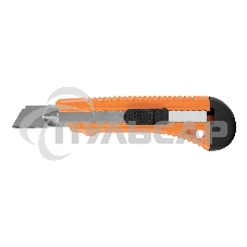 Нож, 18 мм, выдвижное лезвие, металлическая направляющая Sparta