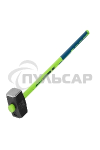 Кувалда, 9000 г, фибергласовая обрезиненная рукоятка Сибртех