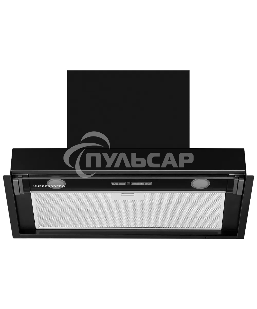 Вытяжка встраиваемая Kuppersberg Nancy S 60 черный, 60 см, 850 куб. м/ч, 42 дБ