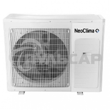 Кондиционер сплит-система Neoclima NS/NU-HAX07R 7000 BTU, 22 м², 26/40 дБ, охлаждение, обогрев, осушение, белый