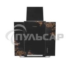 Вытяжка наклонная Gefest ВО 3603 К19 черный/золотистый, 60 см, 550 куб. м/ч, 76 дБ