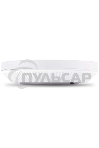 Точка доступа TP-Link 11AX dual-band ceiling access point, up to 1200 Mbit / s at 5 GHz and up to 574 Mbit / s at 2.4 GHz, 1 10/100/1000Mbps LAN port, support PoE 802.3at standard, support BSS coloring, Seamless Roaming, Mesh, Band Steering, Airtime Fairn