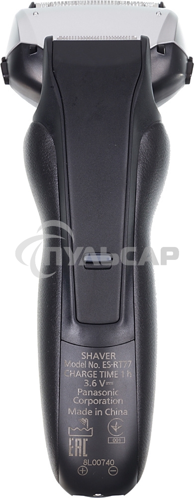 Электробритва сетчатая Panasonic ES-RT77-S520 реж.эл.:3 питан.:аккум. серебристый/черный