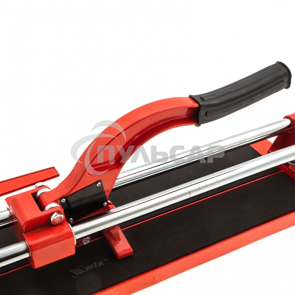 Плиткорез 400 х 16 мм, литая станина,каретка на подшипниках, усиленная рукоятка MTX